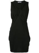 T By Alexander Wang High Twist Jersey Dress - Black