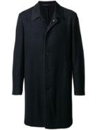 The Gigi Single-breasted Coat - Black