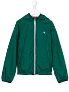 Fay Kids - Lightweight Hooded Jacket - Kids - Cotton/polyimide - 8 Yrs, Green