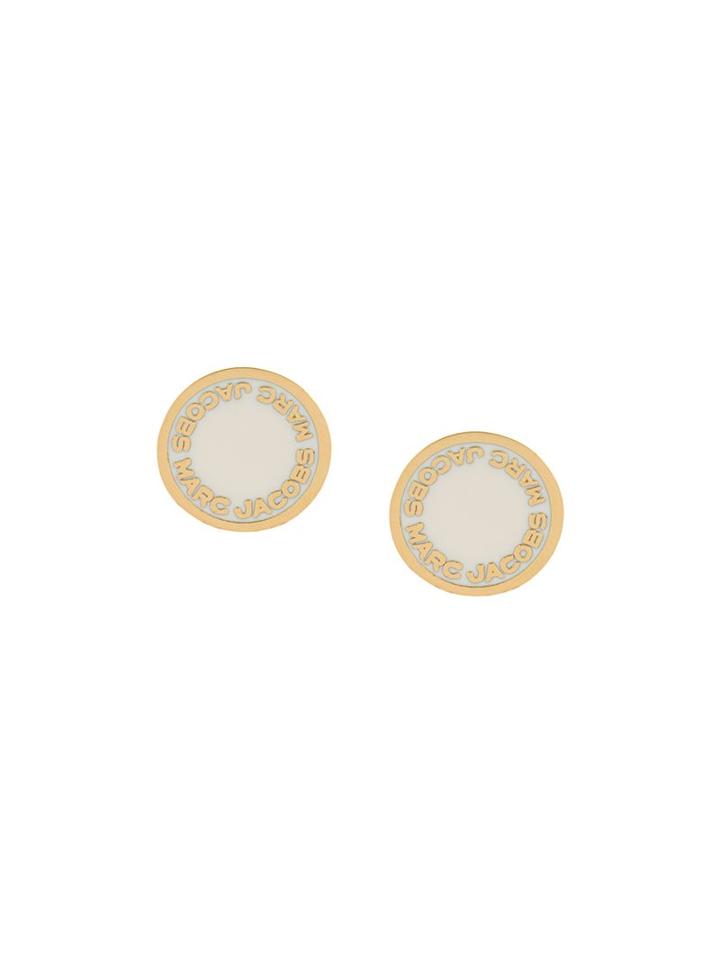 Marc Jacobs Logo Earrings