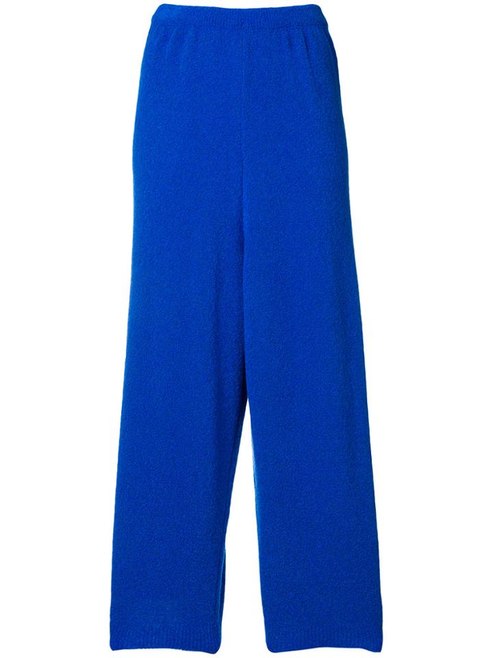 Christian Wijnants Cropped Trousers - Blue