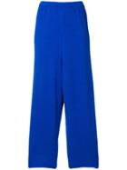 Christian Wijnants Cropped Trousers - Blue