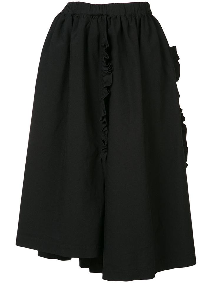 Comme Des Garçons - Pleated Skirt - Women - Polyester - Xs, Black, Polyester
