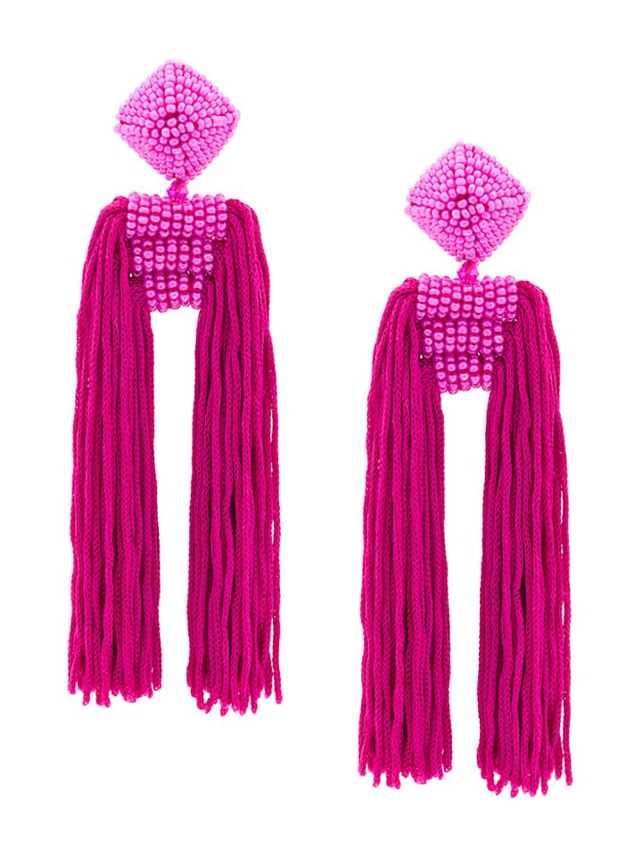 Sachin & Babi Dupio Earrings - Pink & Purple