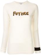 Bella Freud Future Knit Sweater - White