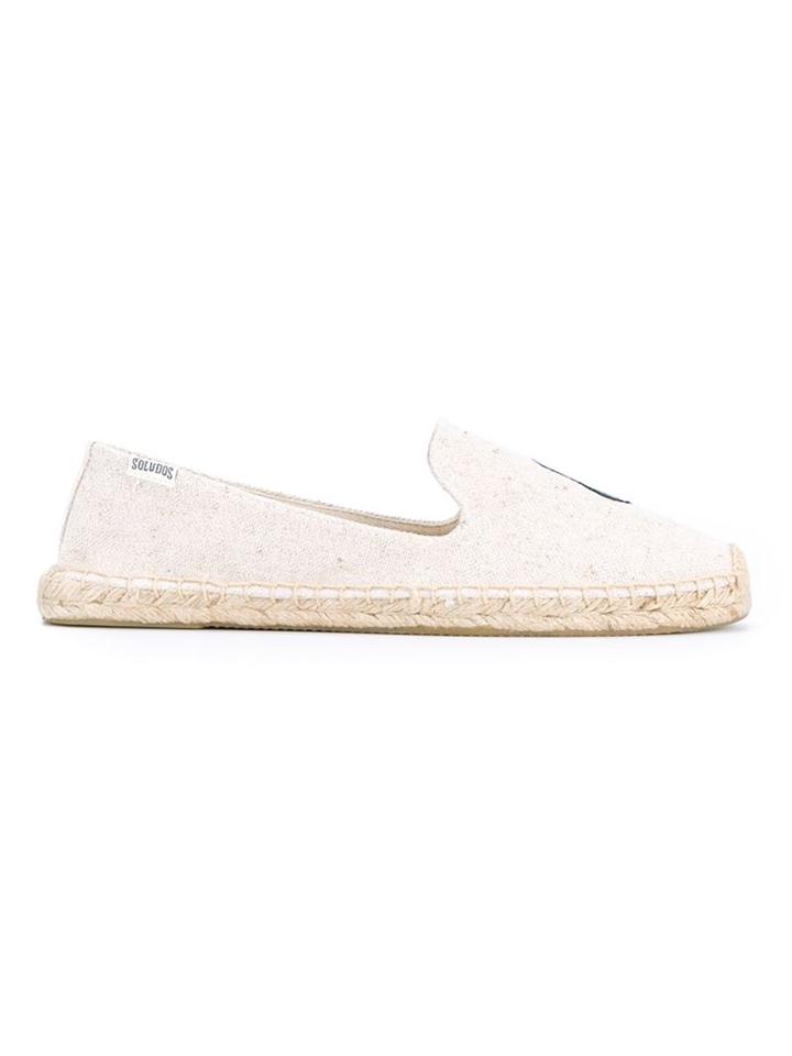 Soludos Espadrilles With Avocado Embellishment