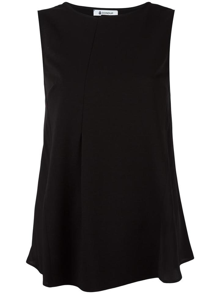 Dondup 'aimee' Tank Top, Women's, Size: Large, Black, Viscose/polyamide/spandex/elastane