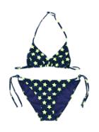 Mc2 Saint Barth - Teen Holly Bikini - Kids - Polyamide/spandex/elastane - 16 Yrs, Blue
