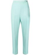 Elisabetta Franchi Cropped Trousers - Green