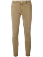 J Brand - Skinny Jeans - Women - Cotton/spandex/elastane/tencel - 26, Brown, Cotton/spandex/elastane/tencel