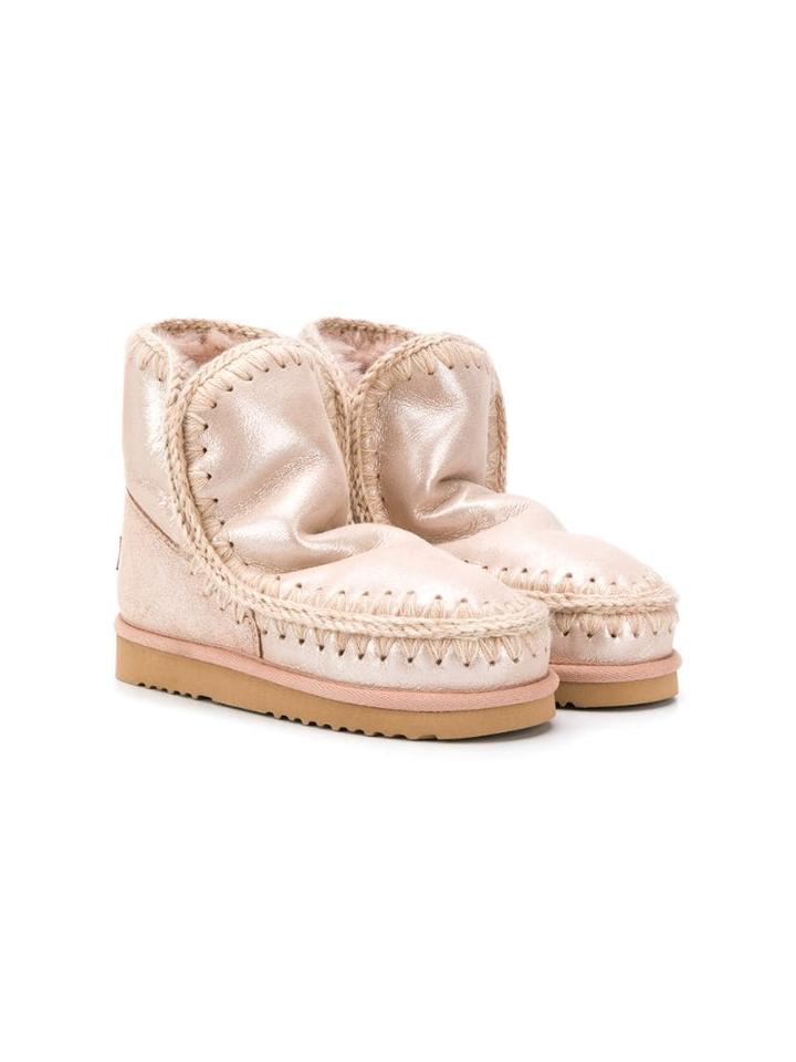 Mou Kids Eskimo Boots - Neutrals