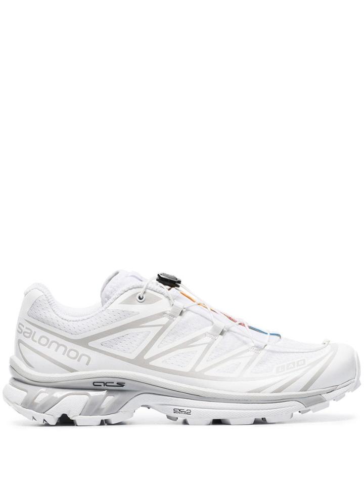 Salomon S/lab White Xt 6 Drawstring Low Top Sneakers