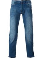 Armani Jeans Slim-fit Jeans, Men's, Size: 36, Blue, Cotton/spandex/elastane