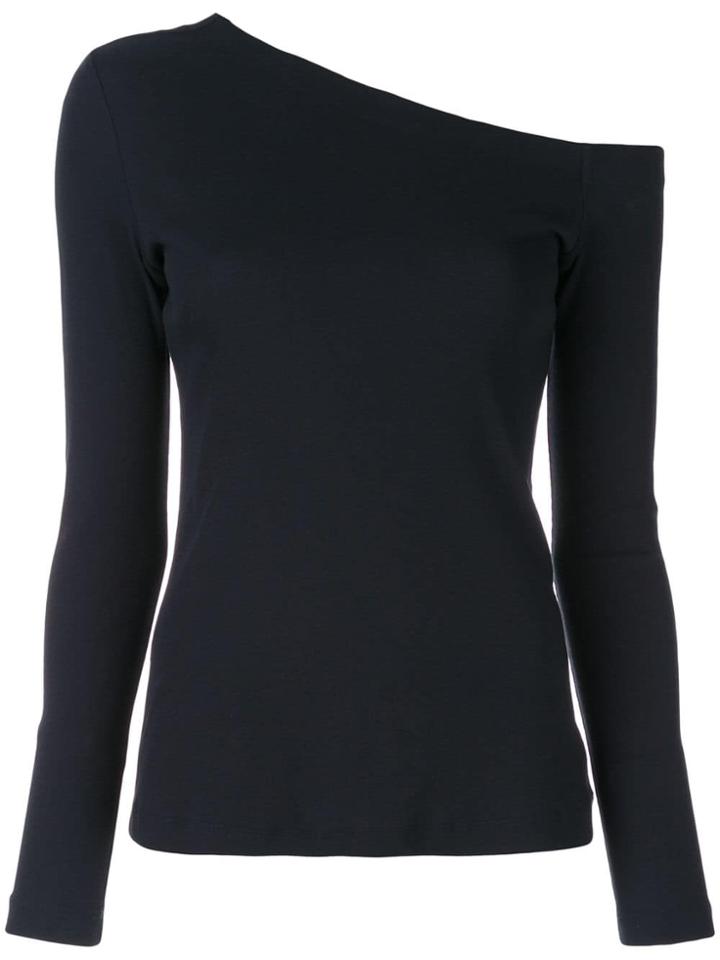 Rosetta Getty Off-shoulder Top - Blue