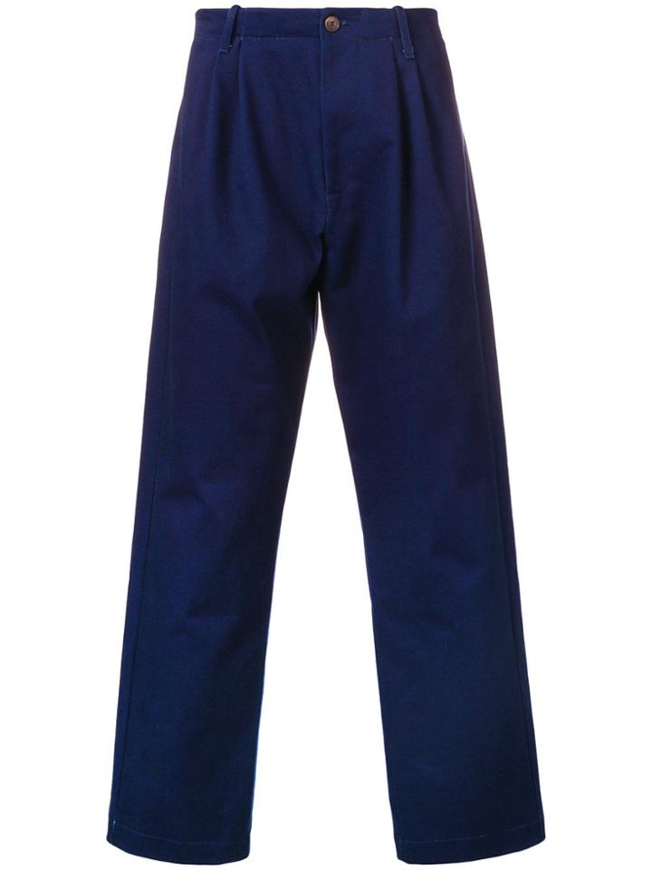 Société Anonyme Pleated Trousers - Blue