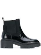 Ash Metro Ankle Boots - Black