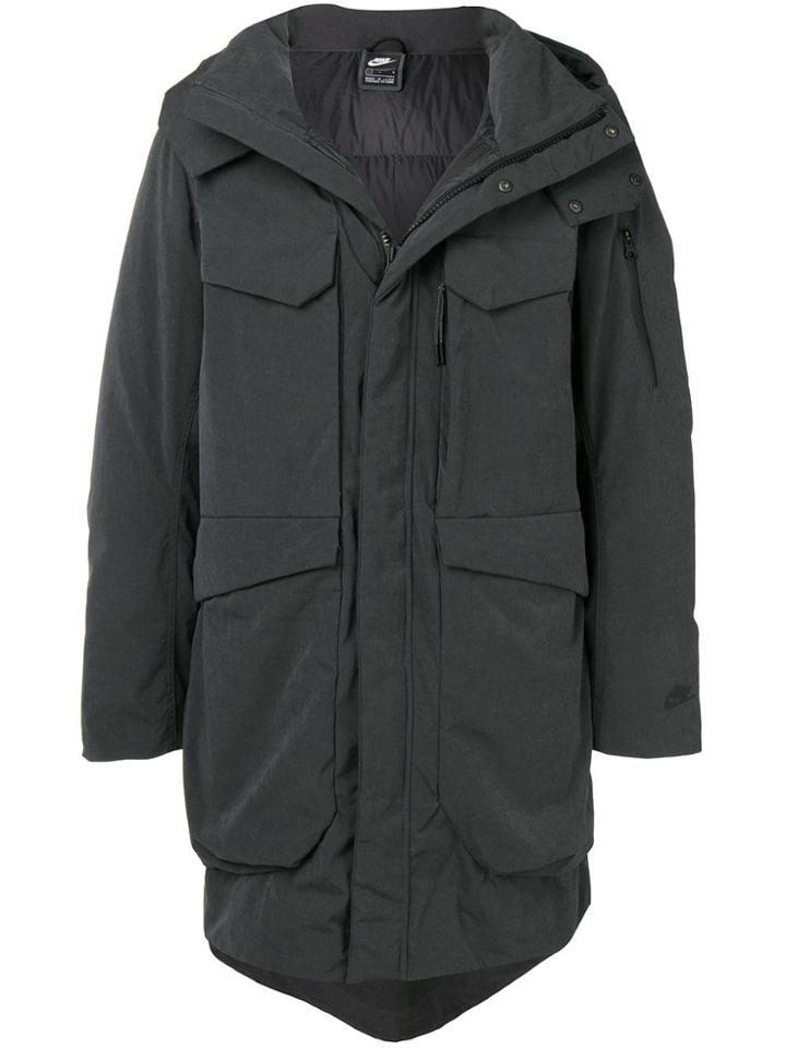 Nike Tech Pack Parka Coat - Grey