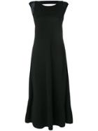 Giorgio Armani Deep V Back Dress - Black