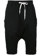 First Aid To The Injured - Pharynx Shorts - Unisex - Cotton - 3, Black, Cotton