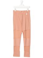 Elisabetta Franchi La Mia Bambina Teen Panelled Leggings - Pink &