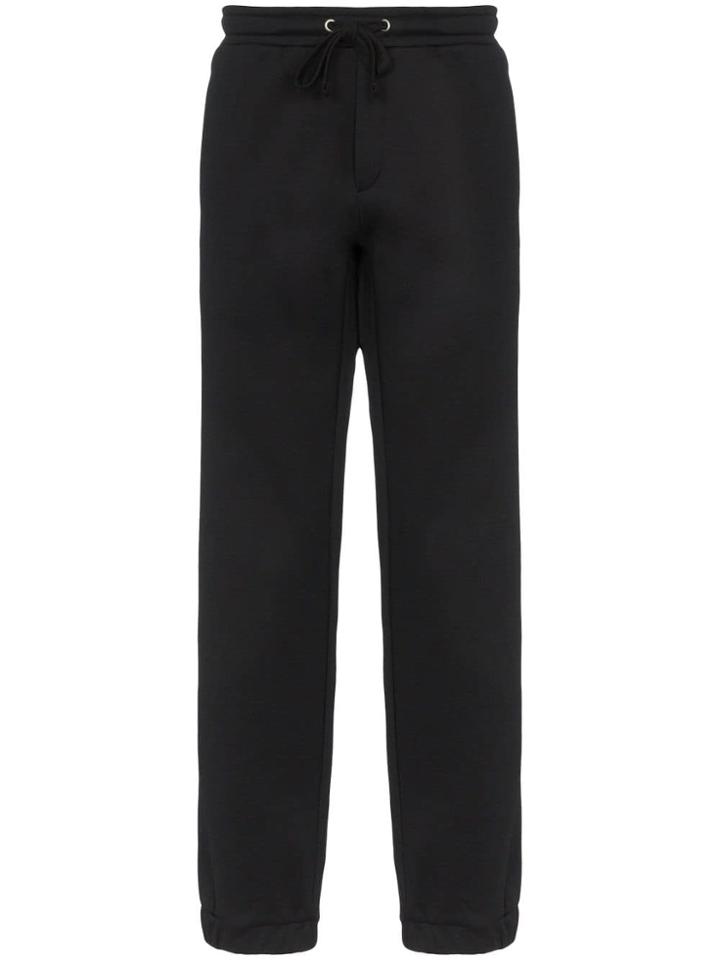 Valentino Logo Print Track Pants - Black