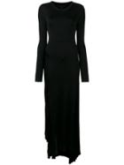 Alexander Wang Deconstructed Long Sleeved Dress - Black