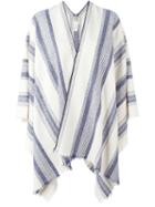 Forte Forte Striped Poncho, Women's, Cotton/acrylic