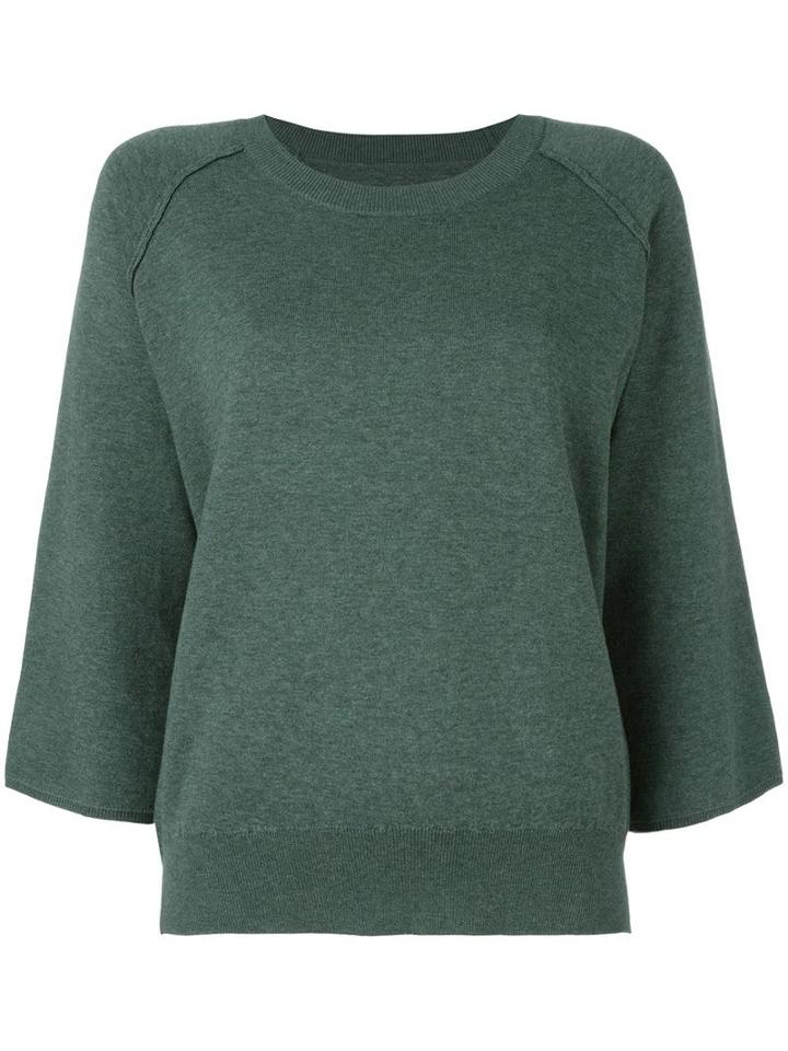 Humanoid 'sofia' Sweatshirt, Women's, Size: Large, Green, Cotton/spandex/elastane
