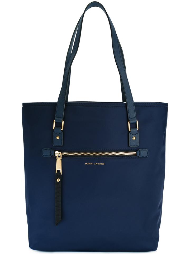 Marc Jacobs Trooper Tote, Women's, Blue, Leather/nylon