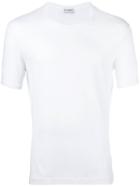 Dolce & Gabbana Underwear Plain T-shirt, Men's, Size: Xl, White, Cotton/spandex/elastane