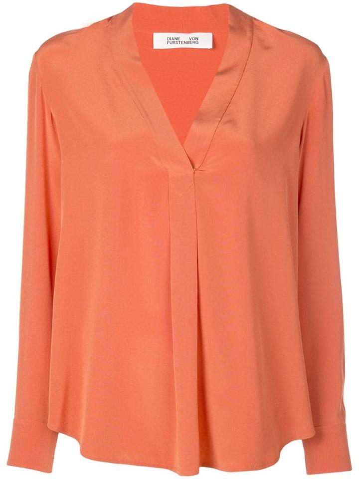 Diane Von Furstenberg Sanorah Blouse - Orange