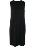 Dkny - Shift Dress - Women - Polyester/spandex/elastane - 4, Black, Polyester/spandex/elastane
