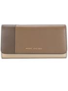 Marc Jacobs Colour Block Wallet - Brown