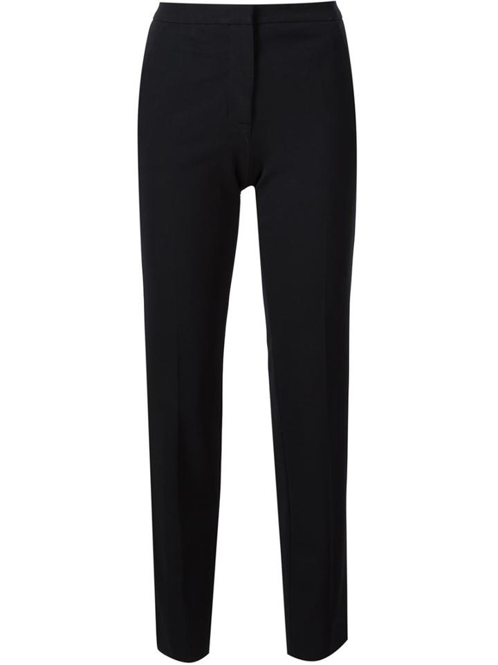 Derek Lam Tailored Trousers, Women's, Size: 42, Black, Viscose/polyamide/spandex/elastane