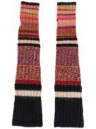 Etro Long Knitted Gloves - Black