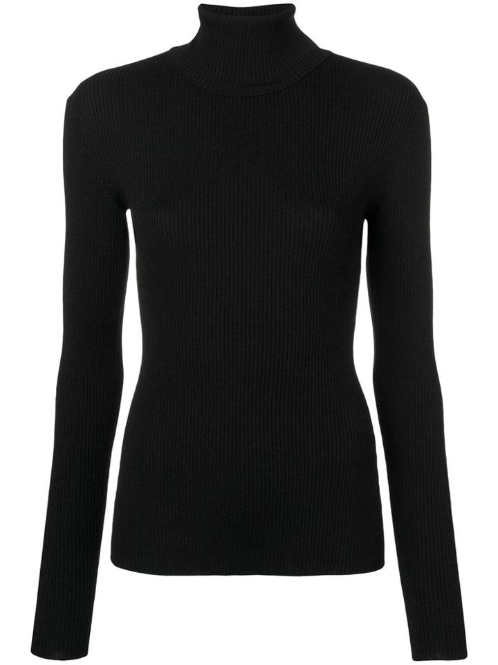 Dolce & Gabbana Classic Turtle Neck Sweater - Black