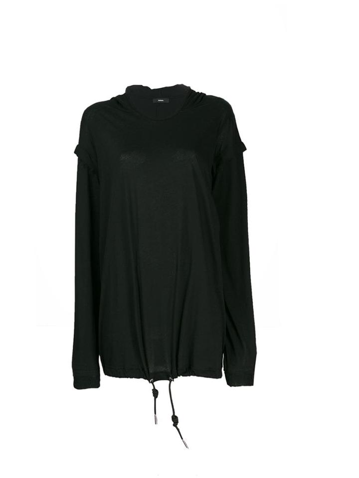 Diesel T-francy Hooded Top - Black