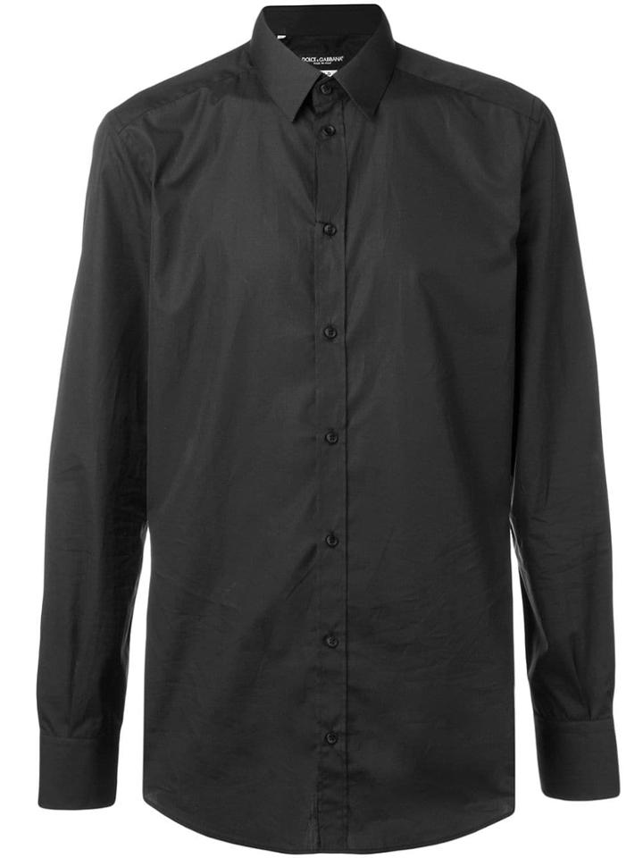 Dolce & Gabbana Slim Fit Shirt - Black