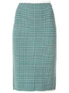 Dvf Diane Von Furstenberg Knitted Skirt - Green