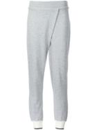 Rag & Bone - Front Pleat Track Pants - Women - Cotton/modal - Xs, Grey, Cotton/modal