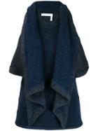 Chloé Draped Knitted Top - Blue