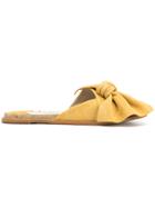 Paloma Barceló Flat Bow Sandals - Yellow & Orange