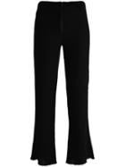 Philosophy Di Lorenzo Serafini - Flared Cropped Trousers - Women - Cotton - 40, Black, Cotton