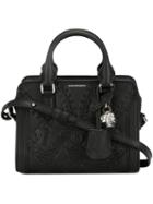 Alexander Mcqueen - 'padlock' Tote - Women - Calf Leather - One Size, Black, Calf Leather