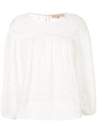 Vanessa Bruno Broderie Anglaise Blouse - White