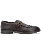 Cenere Gb Buckled Loafers - Brown
