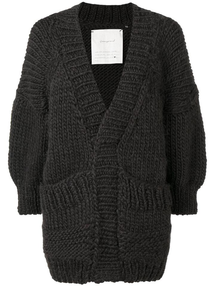 Toogood Forester Cardigan - Black