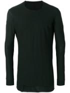 Devoa Twisted Seam T-shirt - Black