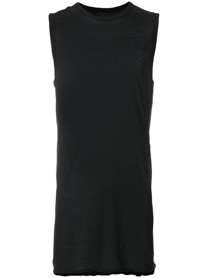 Boris Bidjan Longline Tank Top - Black