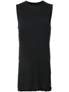 Boris Bidjan Longline Tank Top - Black
